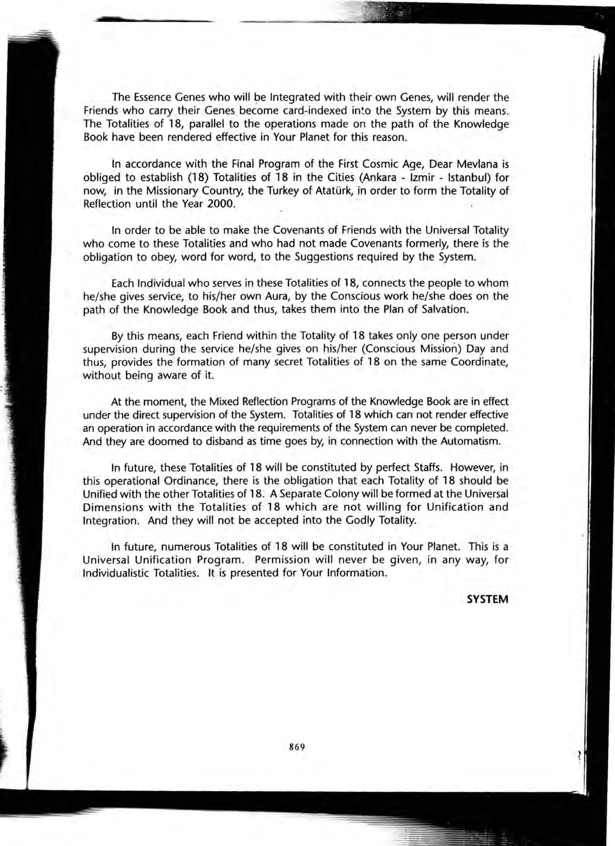 The Knowledge Book (Bilgi Kitabi)