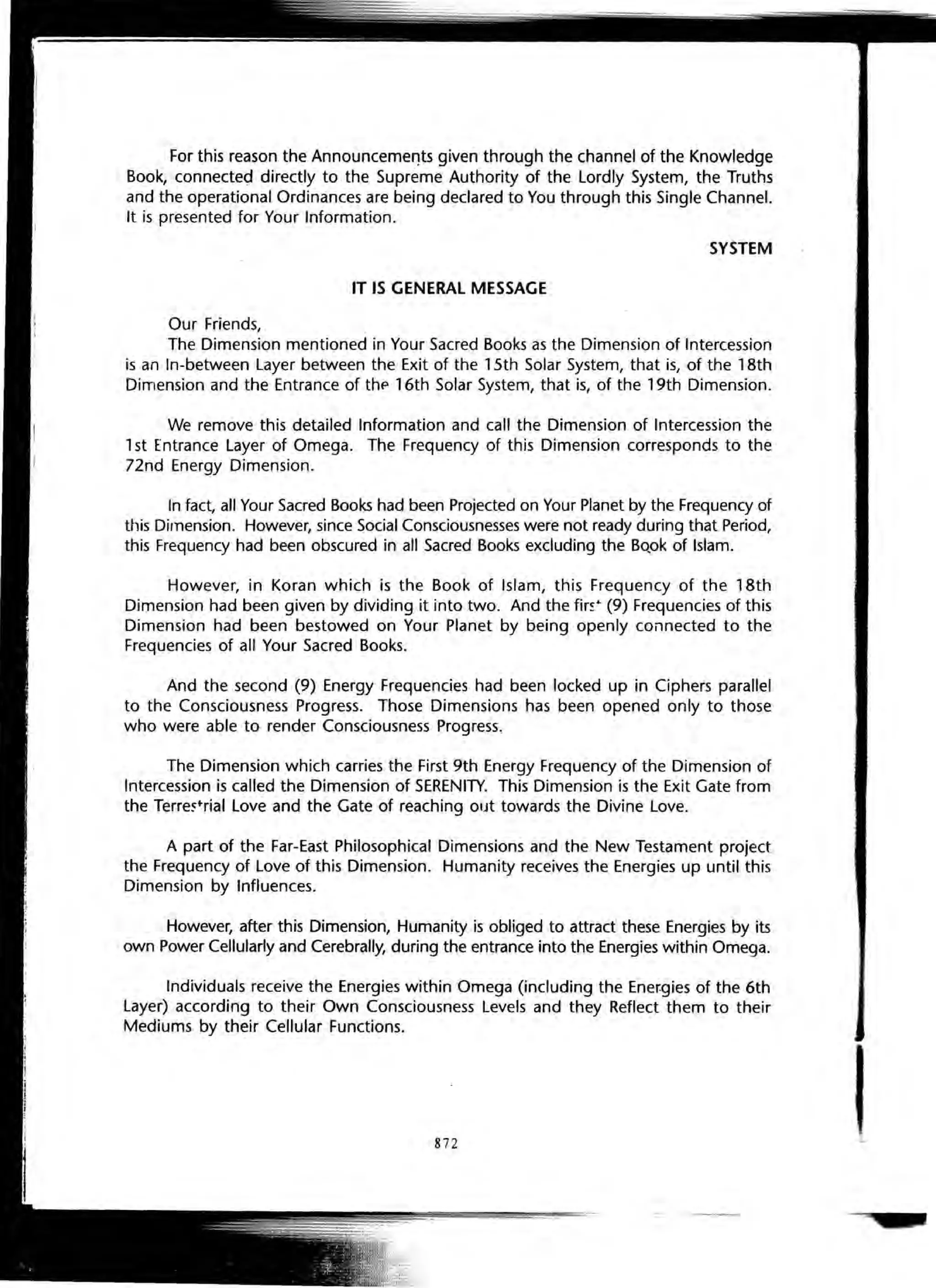 The Knowledge Book (Bilgi Kitabi)