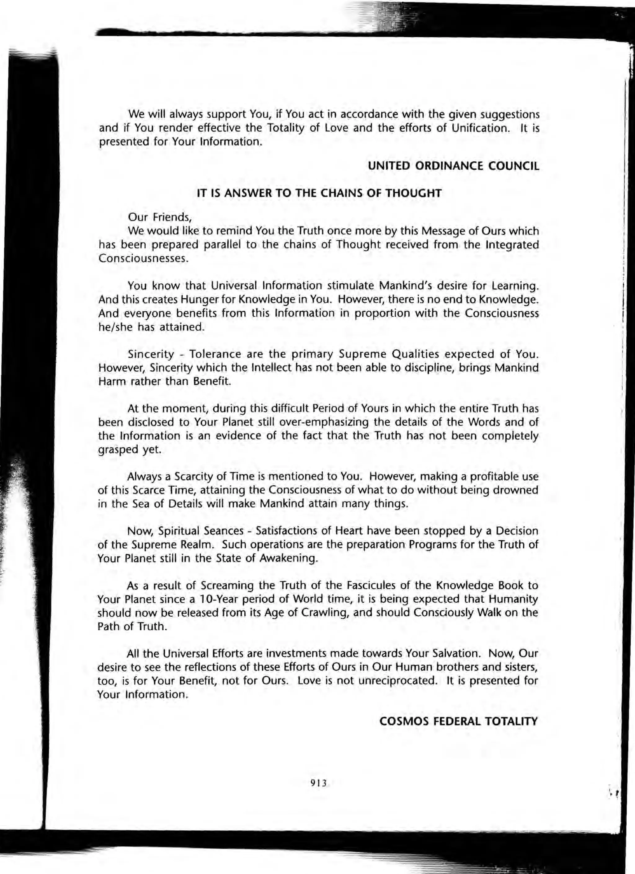 The Knowledge Book (Bilgi Kitabi)