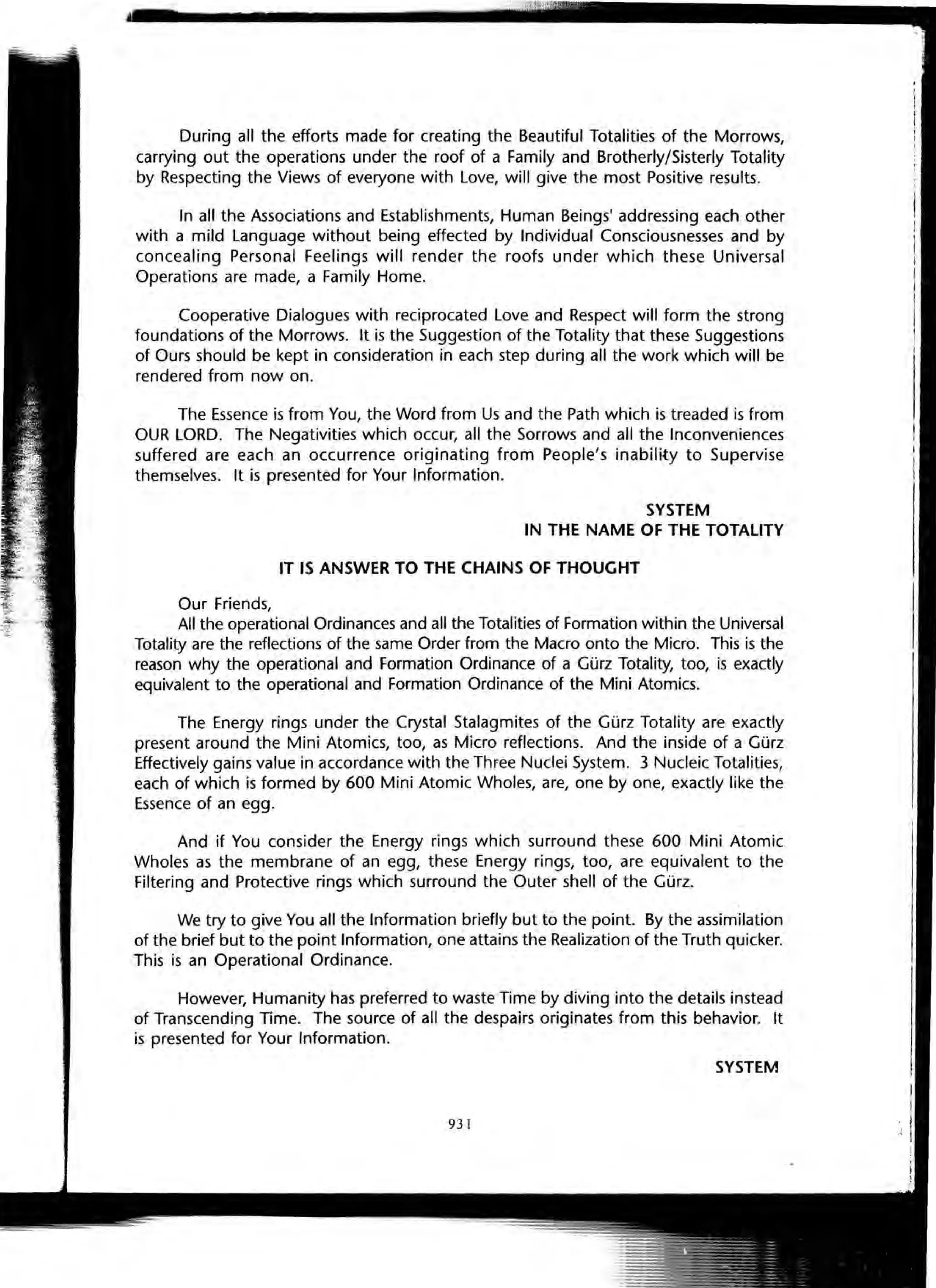 The Knowledge Book (Bilgi Kitabi)