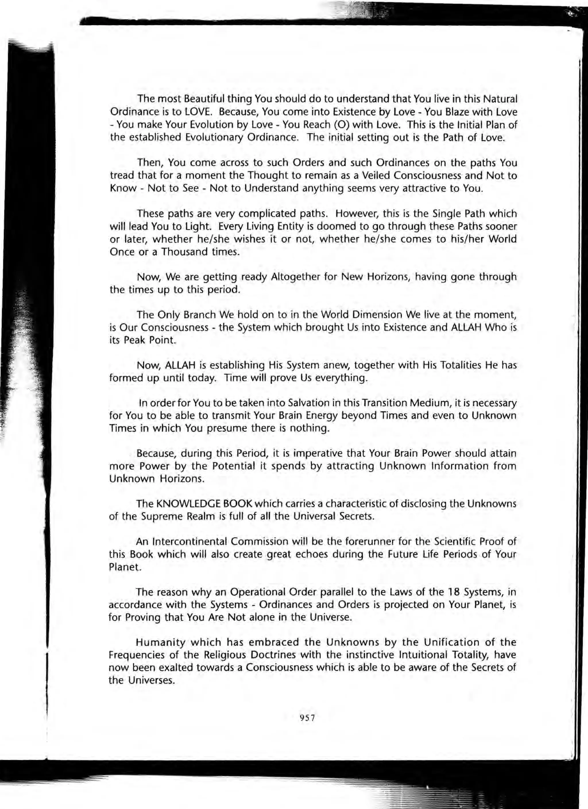 The Knowledge Book (Bilgi Kitabi)