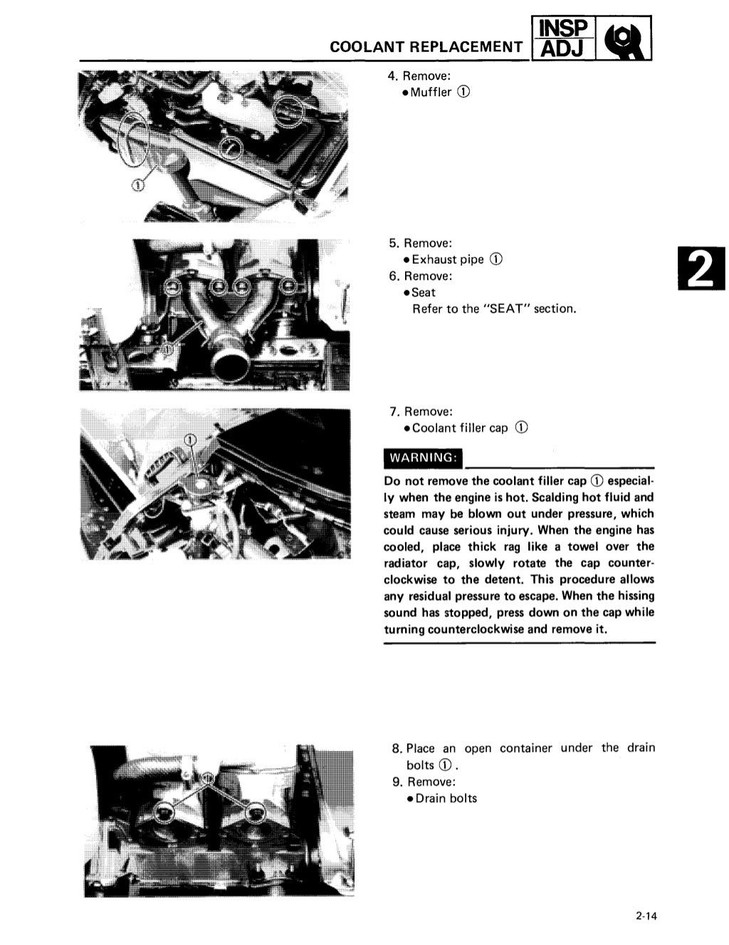 1989 Yamaha Exciter 570 Snowmobile Service Repair Manual