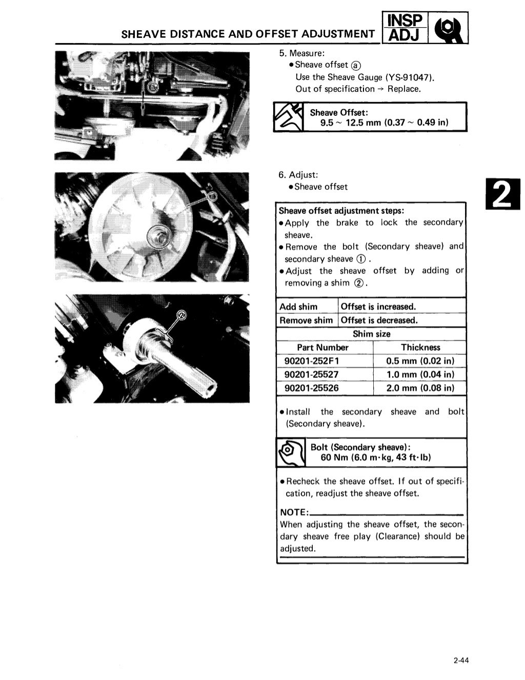 1989 Yamaha Exciter 570 Snowmobile Service Repair Manual