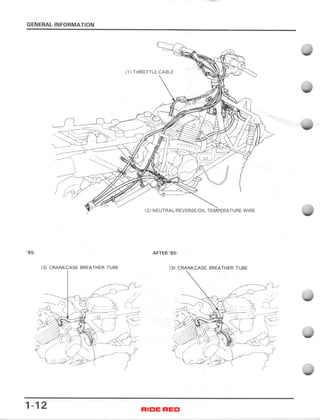 1987 HONDA TRX 125 SERVICE MANUAL PDF visual data 5