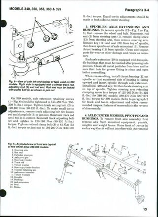 Massey Ferguson Mf360 Tractor Service Repair Manual