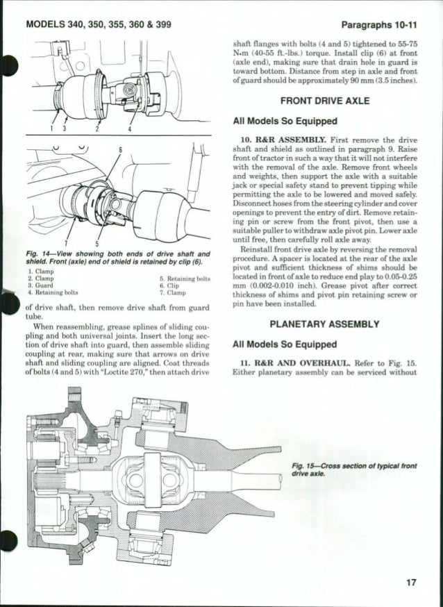 Massey Ferguson Mf360 Tractor Service Repair Manual Massey Ferguson Mf360 Tractor Service Repair Manual