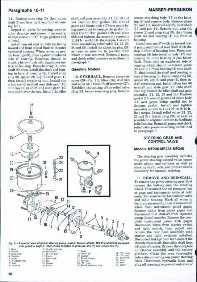Mf 240 Starter Diagram Wiring Diagrams ROCK