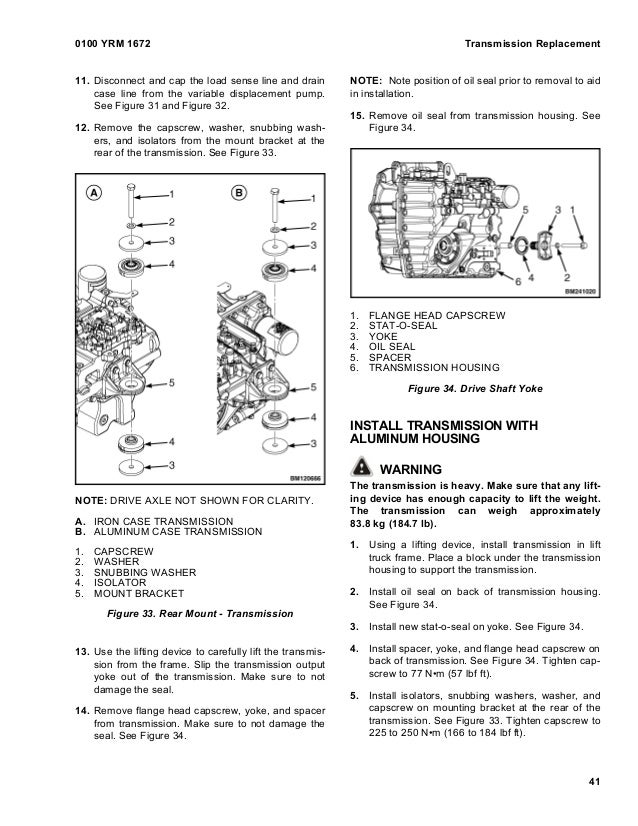 YALE B910 GLC20VX LIFT TRUCK Service Repair Manual