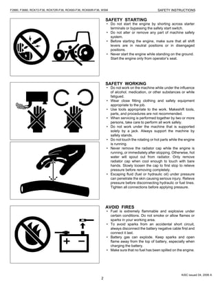 Kubota F 2880,F 3680,RCK 72-F36,RCK 60-F36 - Workshop Manual - Reparaturhandbuch