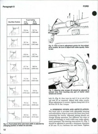 Ford 6640 Tractor Service Repair Manual