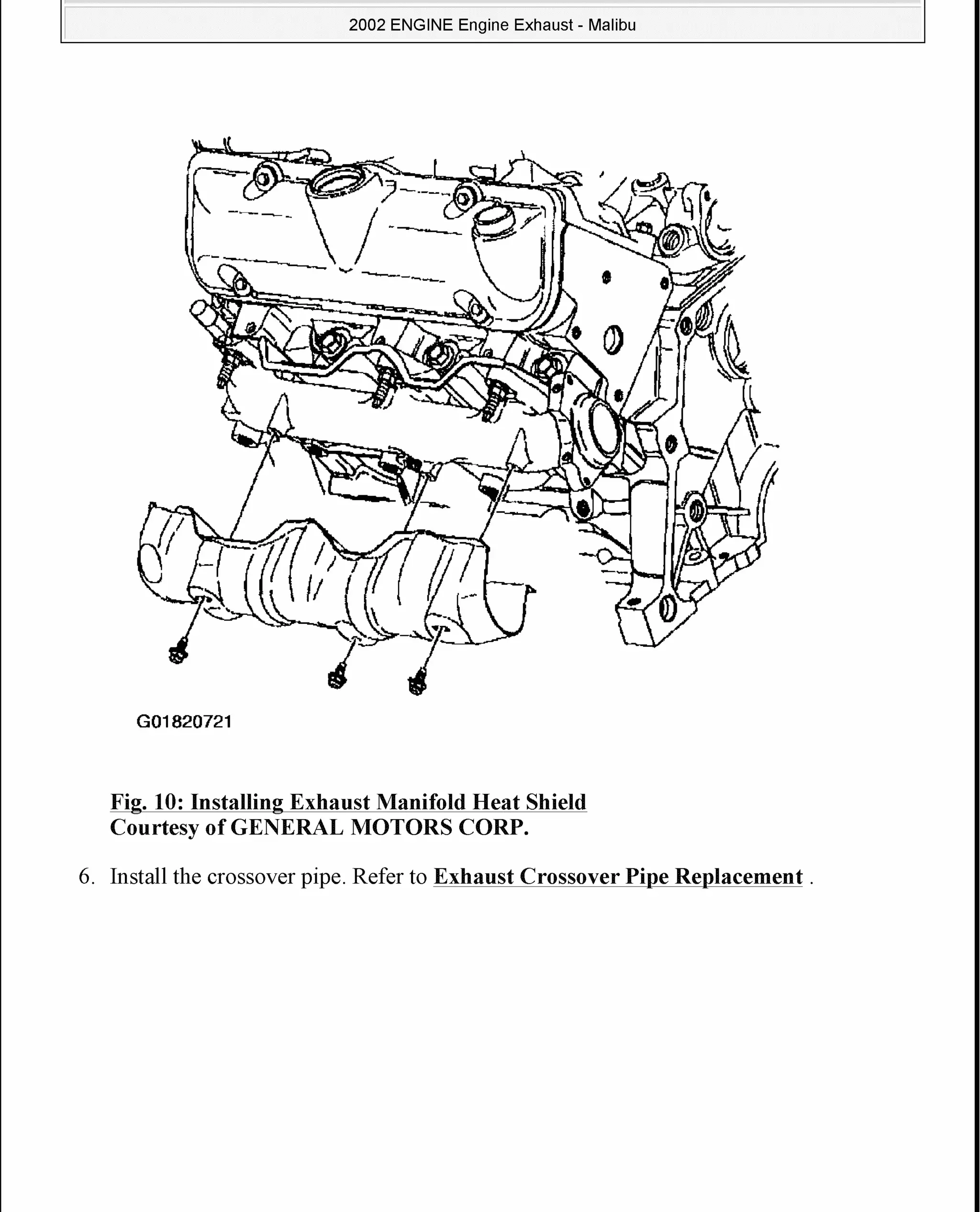 2003 Chevrolet Malibu Service Repair Manual | PDF