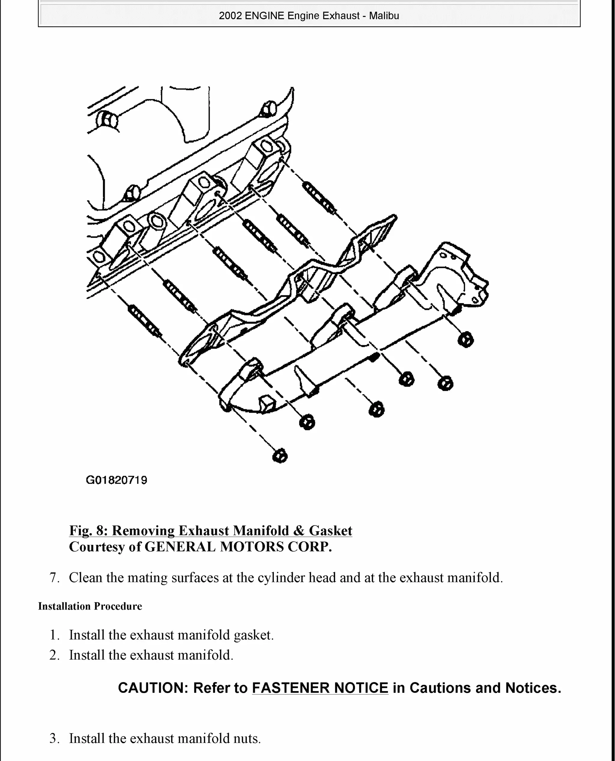 2003 Chevrolet Malibu Service Repair Manual | PDF