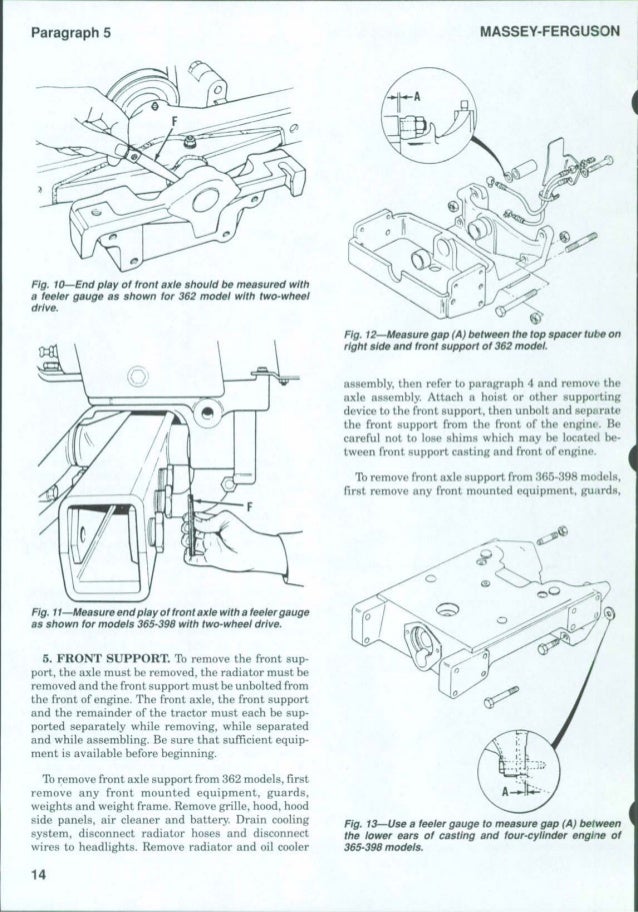 MASSEY FERGUSON MF375 TRACTOR Service Repair Manual