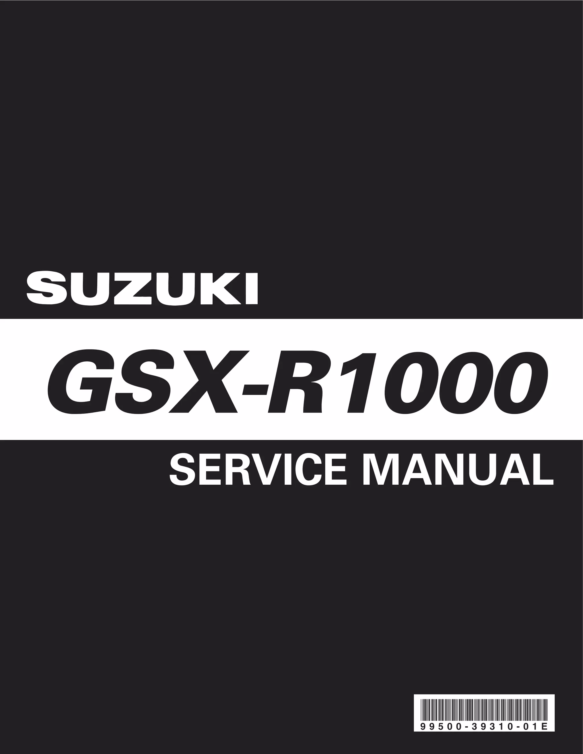 2007 Suzuki GSX-R1000 GSXR1000 K7 Service Repair Manual | PDF