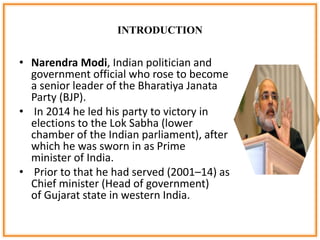 Narendra Damodardas Modi | PPT