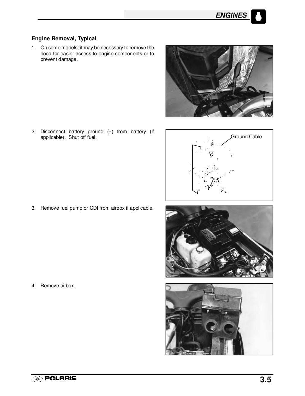2003 Polaris 800 RMK CC F/O SNOWMOBILE Service Repair Manual