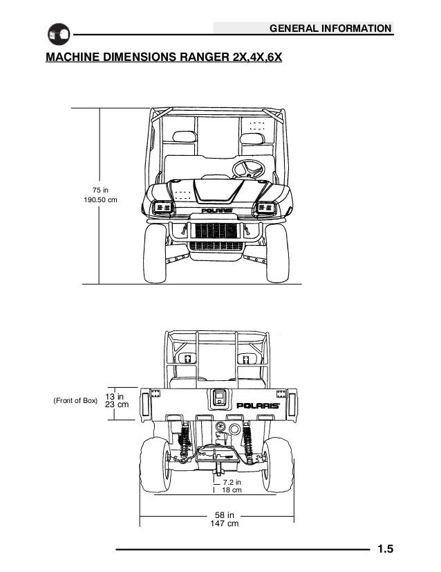2004 Polaris Ranger 500 6x6 Service Repair Manual