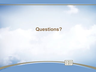Questions?
 
