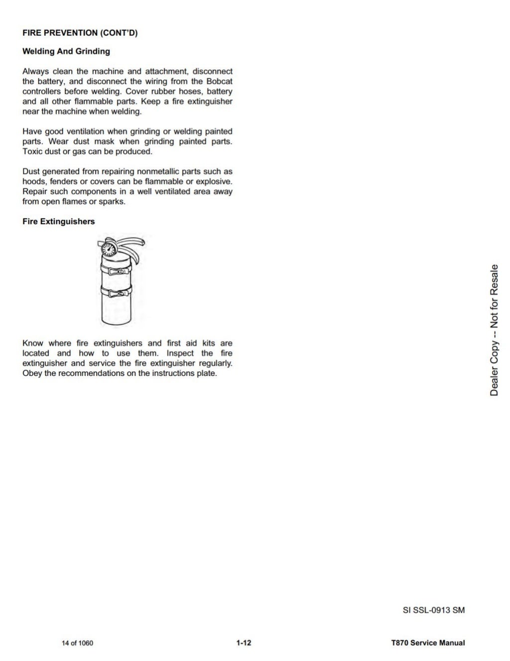 BOBCAT T870 COMPACT TRACK LOADER Service Repair Manual SN：A3PG11001 A…