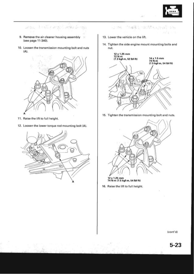 2009 Honda Crv Service Repair Manual