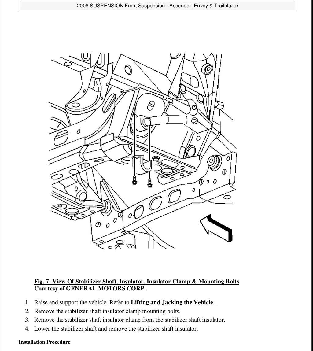 2007 Buick Rainier Service Repair Manual