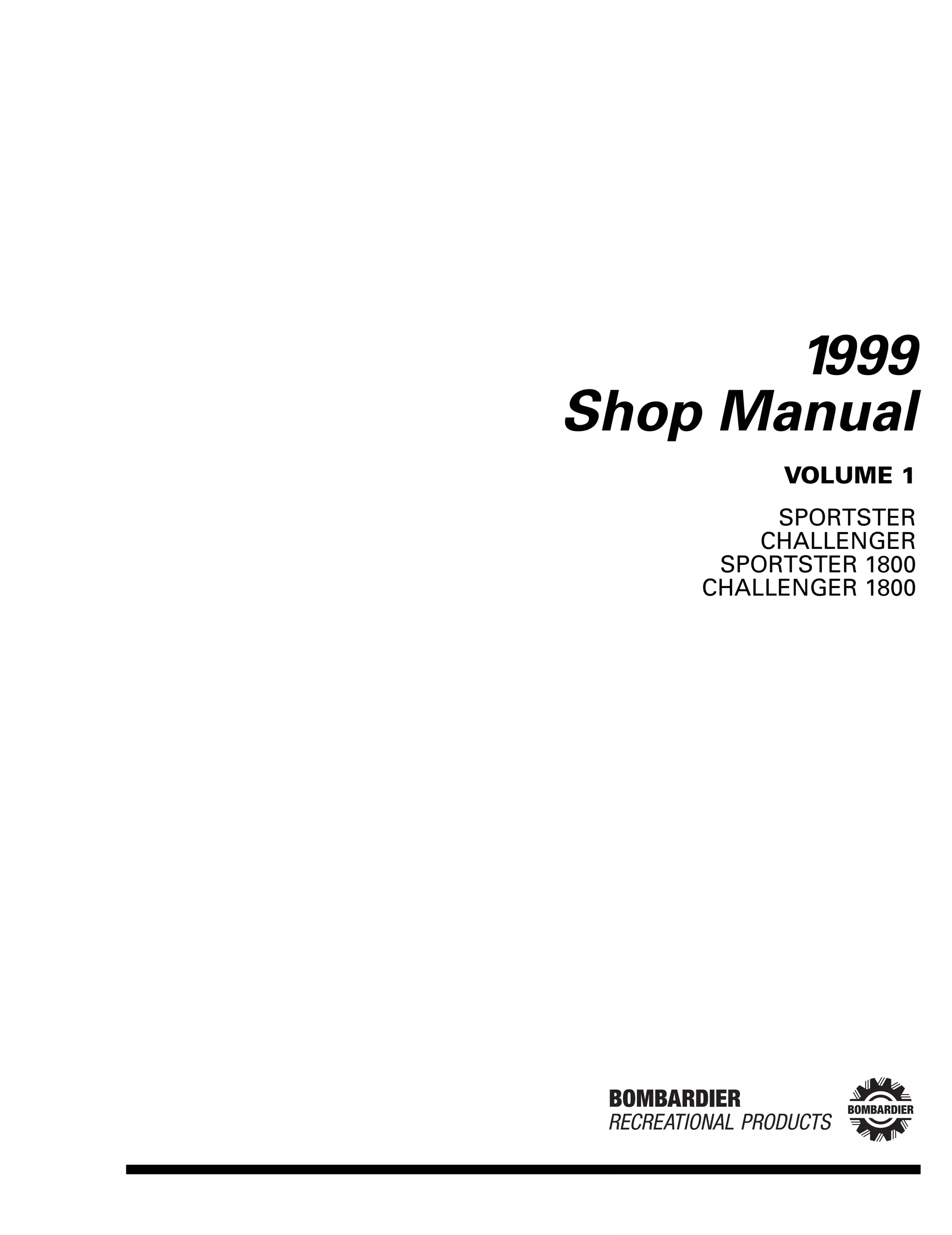 1999 Sea Doo Challenger 1800 Service Repair Manual | PDF