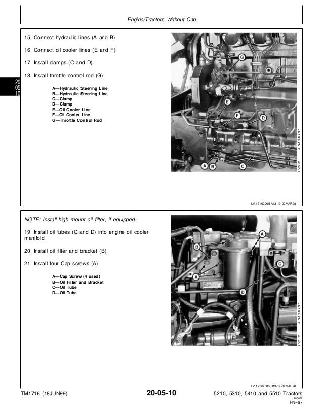 JOHN DEERE 5310 TRACTOR Service Repair Manual