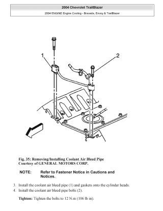 2004 GMC ENVOY Service Repair Manual