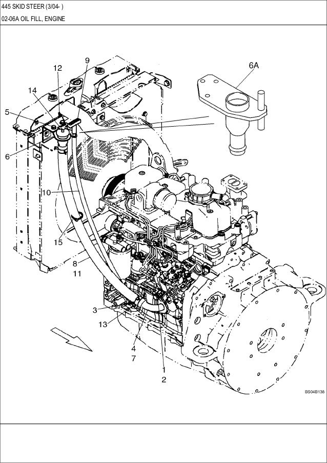 CASE 445 Skid Steer Loader Service Repair Manual