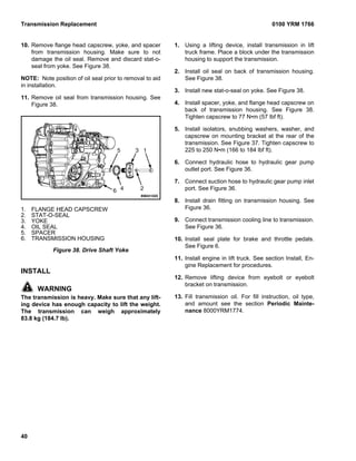 YALE B974 GLP20LX LIFT TRUCK Service Repair Manual