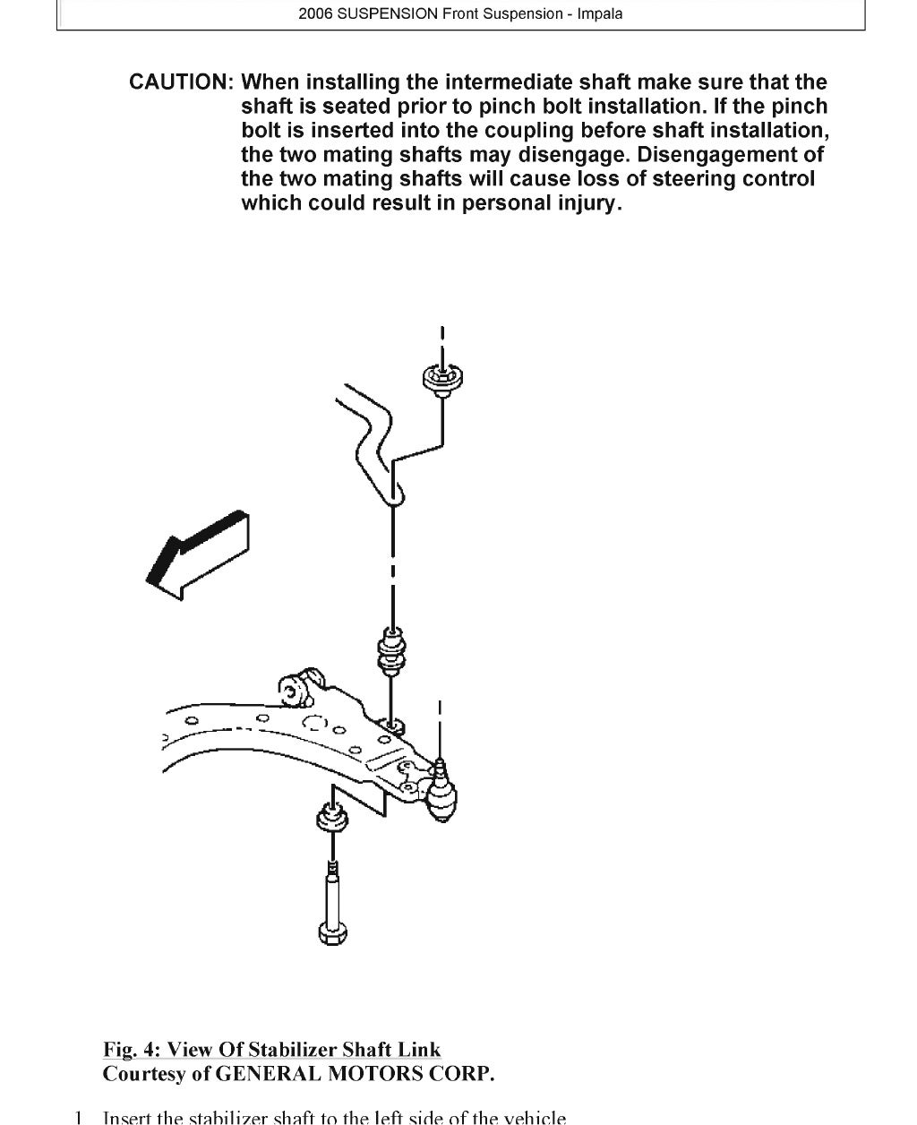 2008 Chevrolet Impala Service Repair Manual