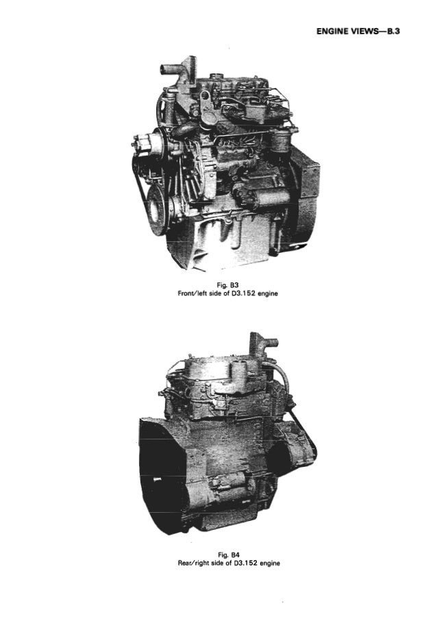 PERKINS 3.152 SERIES D3.152M MARINE ENGINE Service Repair Manual