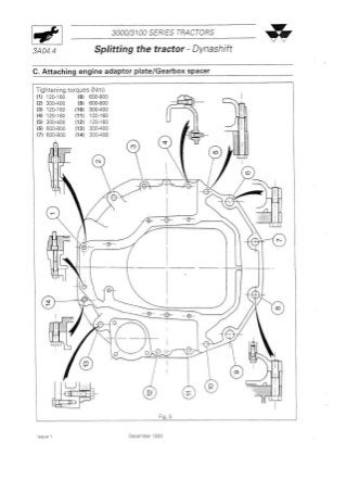 Massey Ferguson MF 3125 Tractor Service Repair Manual