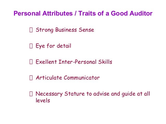 personal attributes