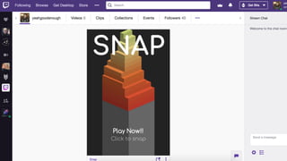 Rapid Prototyping Twitch Extensions: Five Lessons Learned