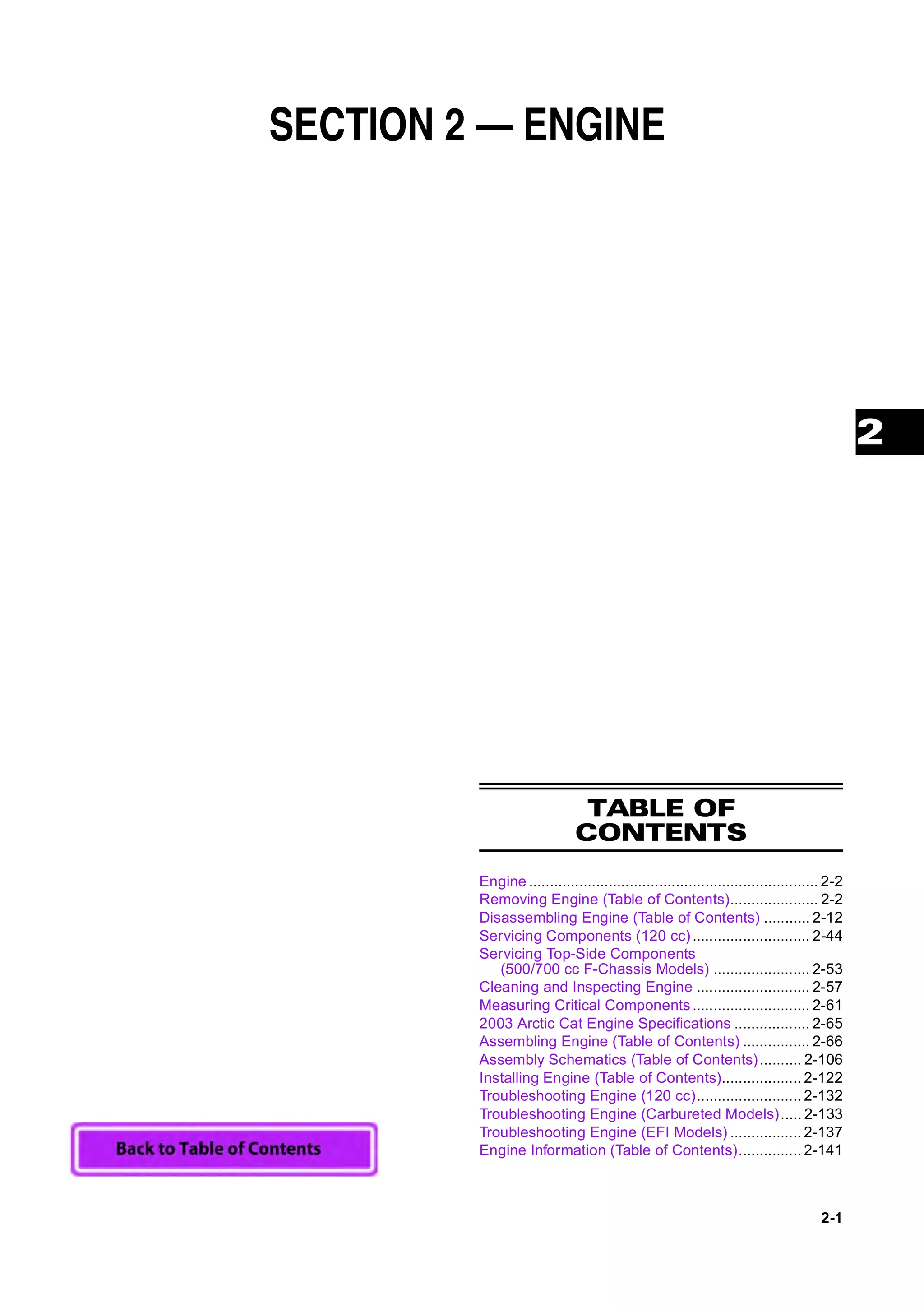 2003 Arctic Cat Firecat 500 SNOWMOBILE Service Repair Manual | PDF