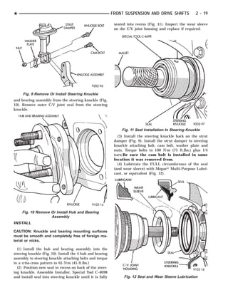 1994 DODGE CARAVAN Service Repair Manual