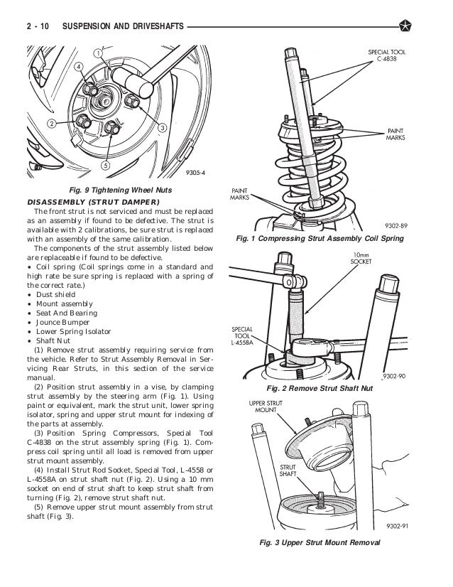 1994 DODGE INTREPID Service Repair Manual