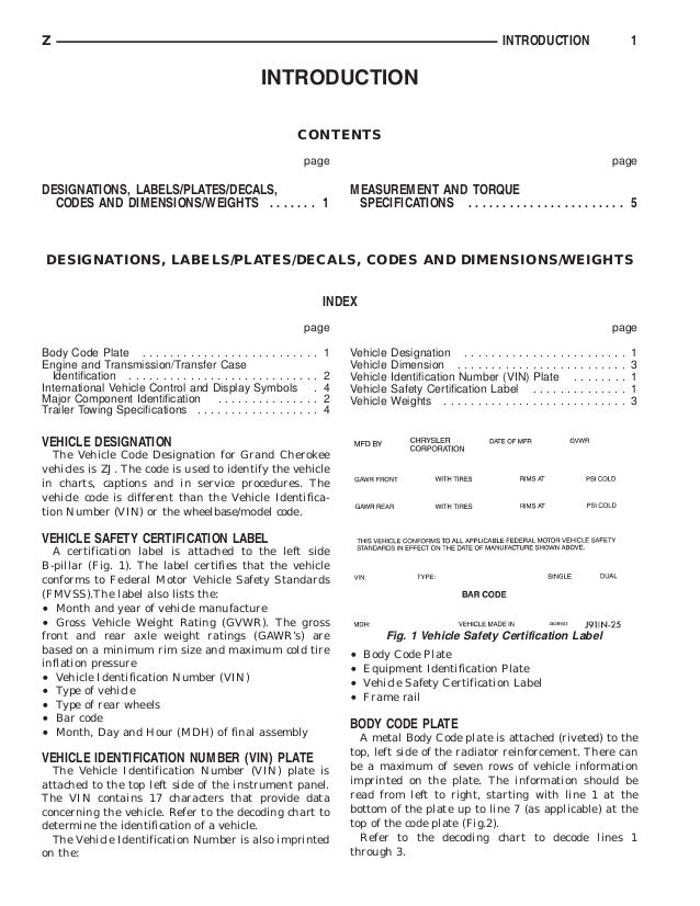 Jeep Transfer Case Identification Chart