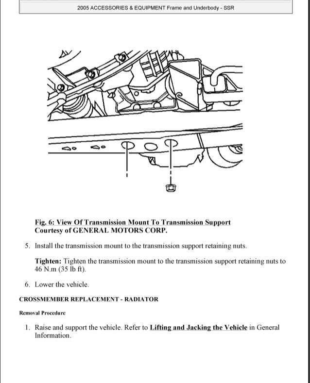 2006 Chevrolet Ssr Service Repair Manual