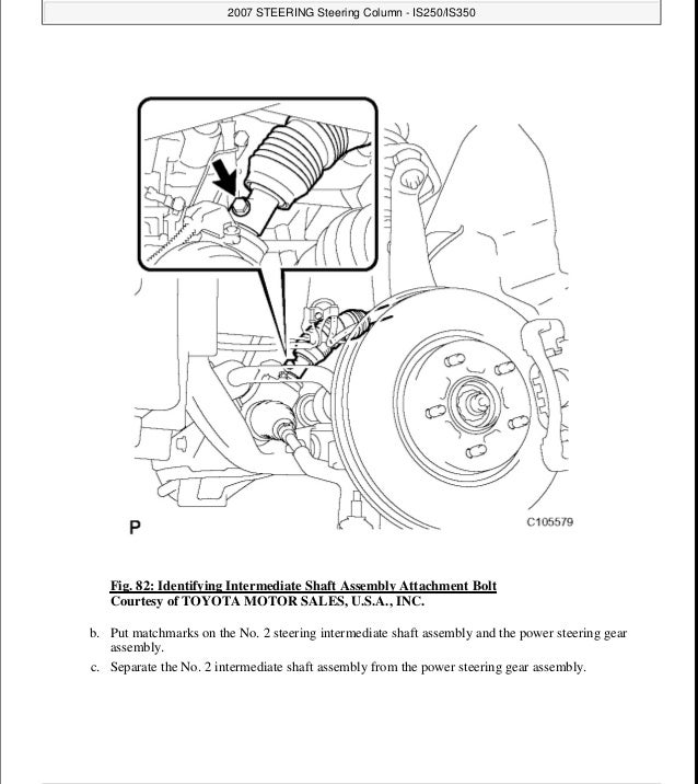 Lexus is250 repair manual
