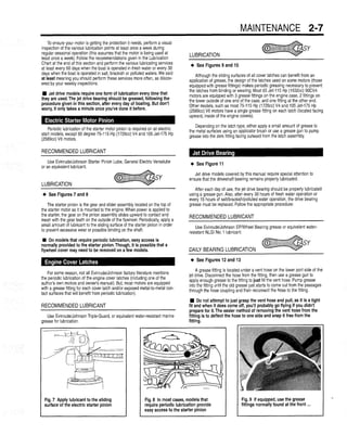 Turbine hors bord Johnson Evinrude 55, 60, 65, 70 et 75 cv , 2 temps