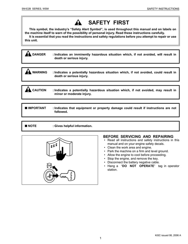 KUBOTA D782E2B DIESEL ENGINE Service Repair Manual PDF