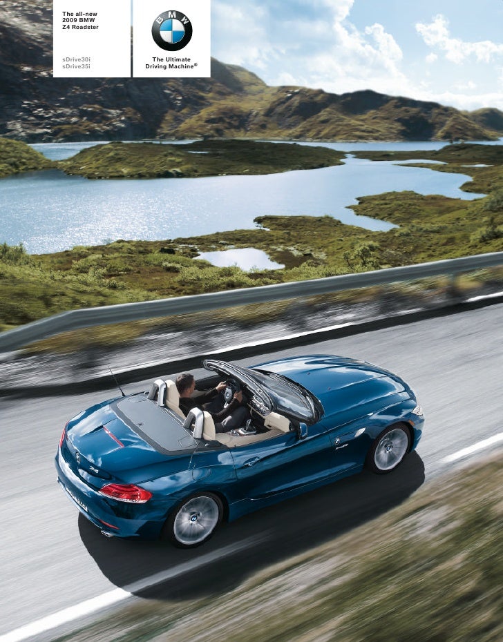 Bmw Z4 2009 Brochure