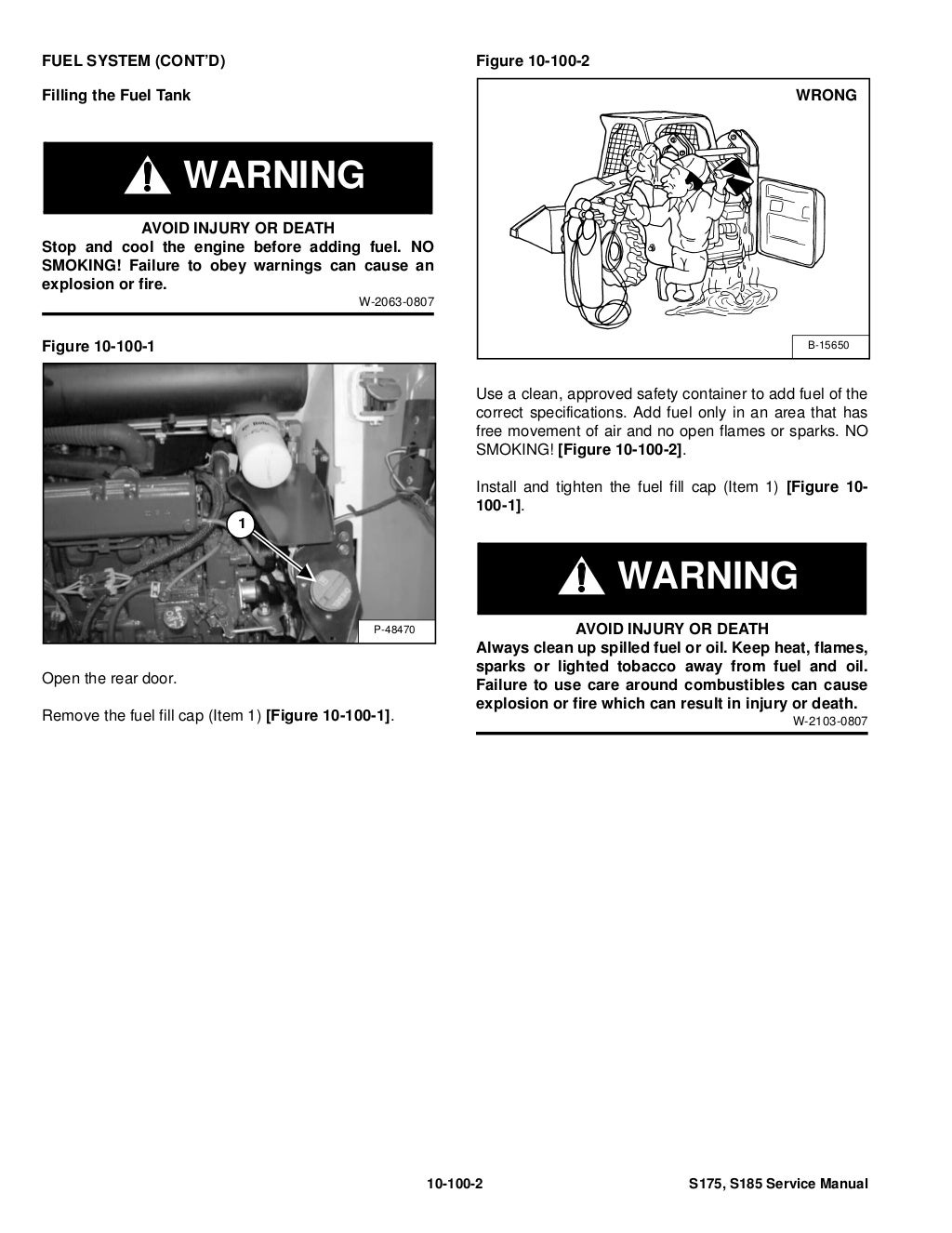 BOBCAT S175 SKID STEER LOADER Service Repair Manual S/N A8NZ11001-A8N…
