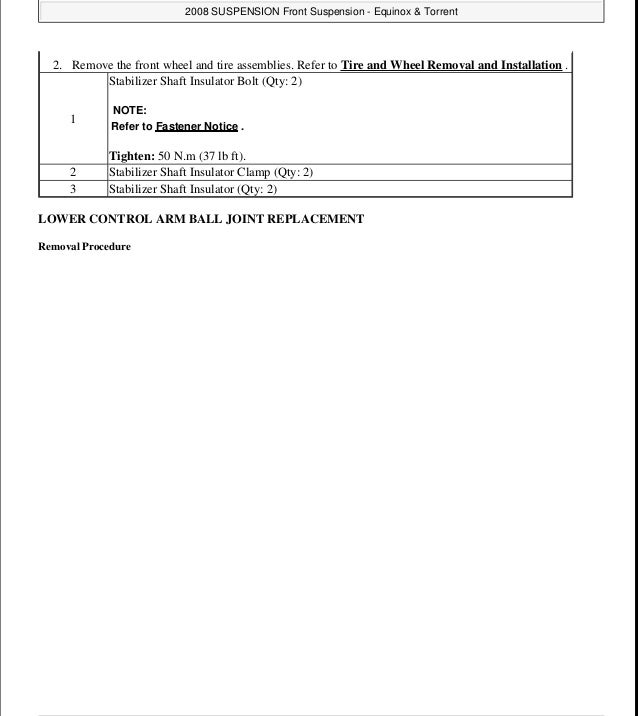 2006 Chevrolet Equinox Service Repair Manual