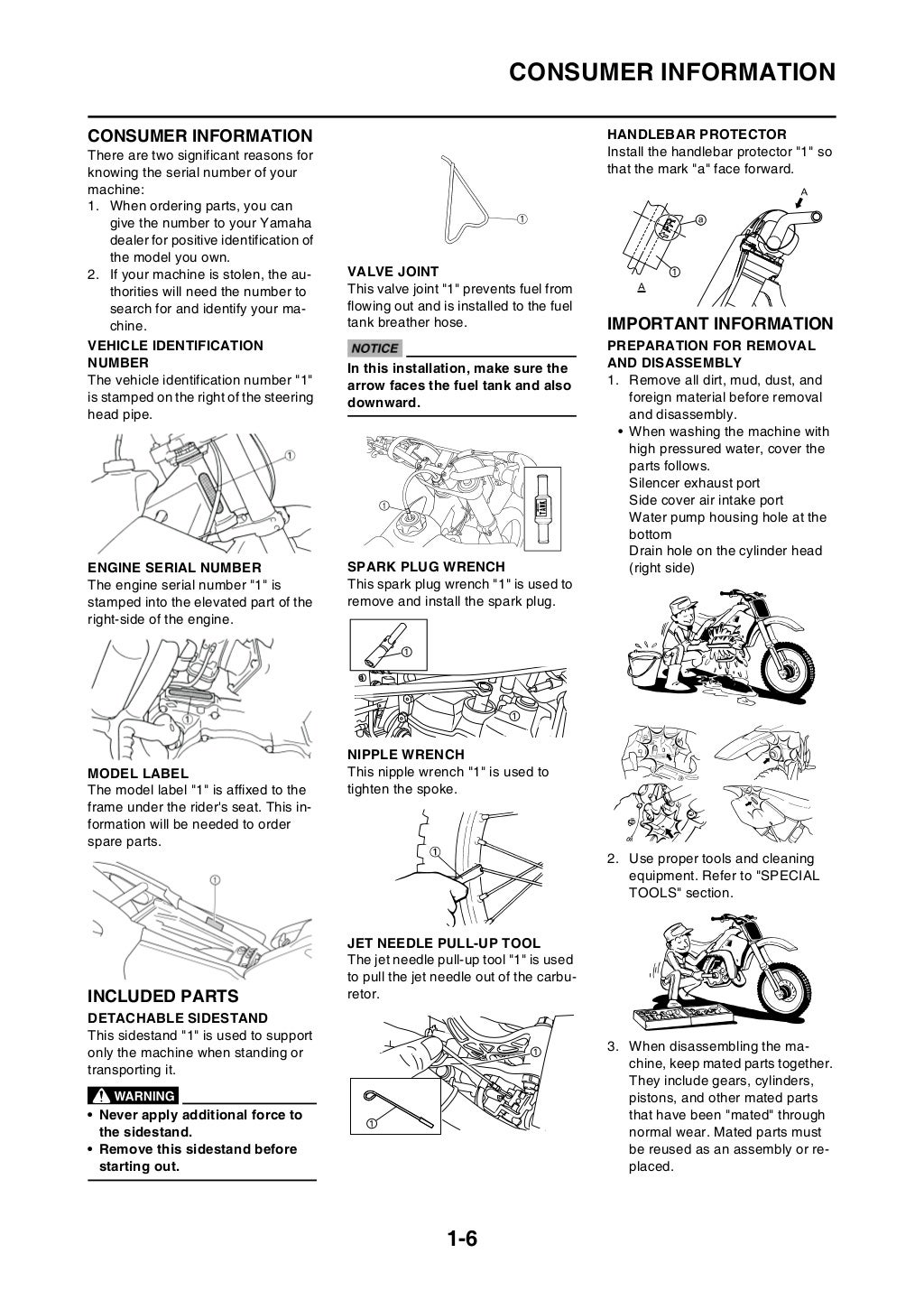 2010 Yamaha YZ250F(Z) Service Repair Manual