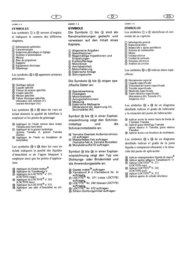 Yamaha Outboard 40xmh E40xmh E40mh Service Repair Manual X
