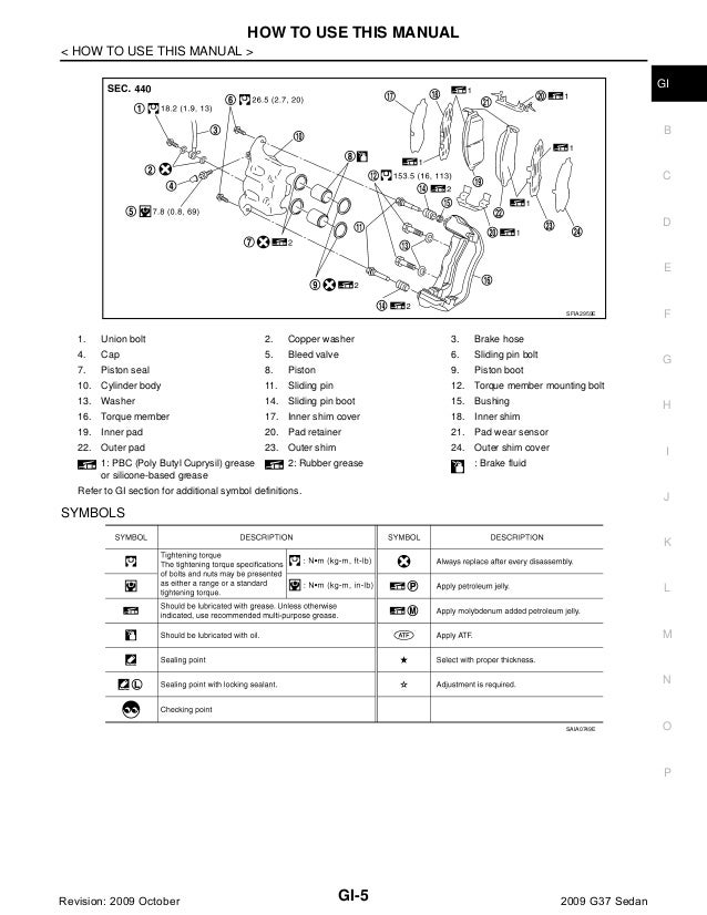 2009 INFINITI G37 SEDAN Service Repair Manual