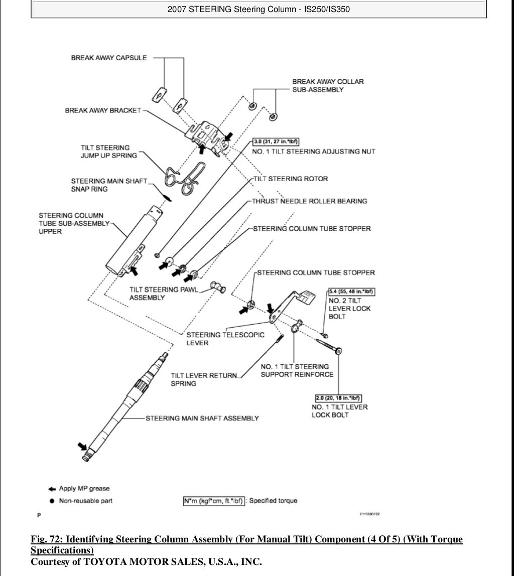 Lexus is250 repair manual